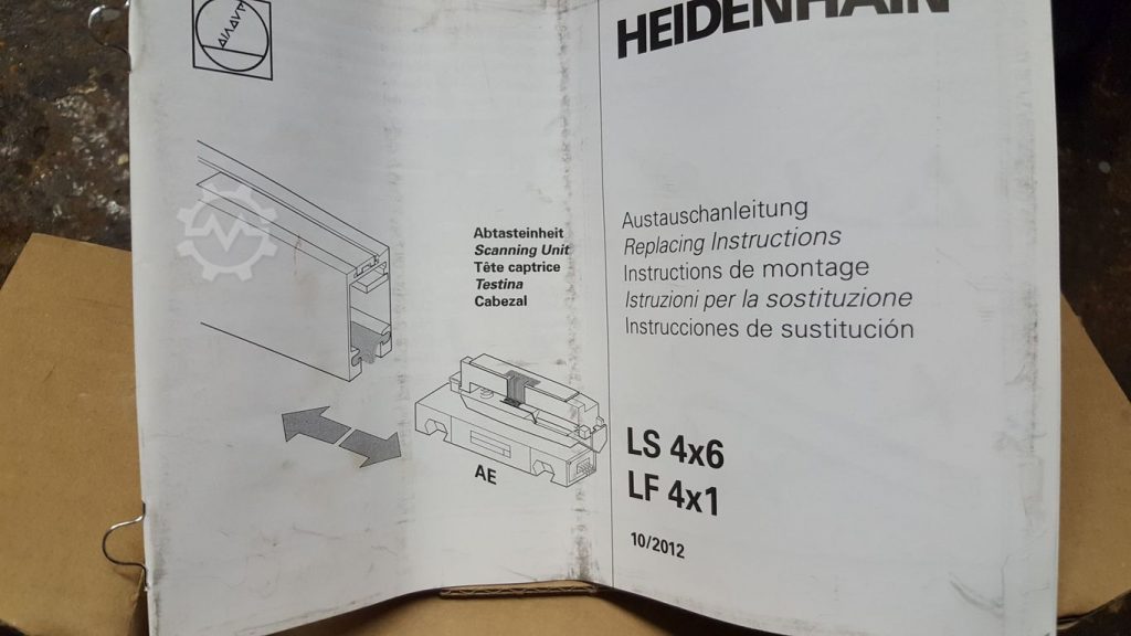 Produktbild von HEIDENHAIN LS486/285 Glasmaßstab ML620mm – ID 285 090 20 Mit 3m Kabel (gebraucht)