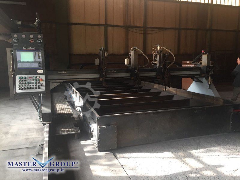 Used Second Hand TECNI PANT TECNIKAT USED CNC PLASMA CUTTING MACHINE