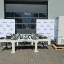 Reis Robotics RSV mit Schaltschrank Framing station for solar modules